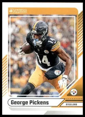 2024 Donruss George Pickens 62 Pittsburgh Steelers - Football Card Single