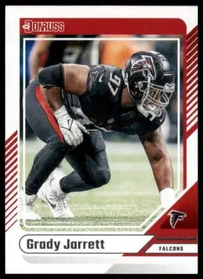 2024 Donruss Grady Jarrett 163 Atlanta Falcons - Football Card Single