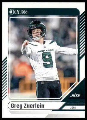 2024 Donruss Greg Zuerlein 86 New York Jets - Football Card Single
