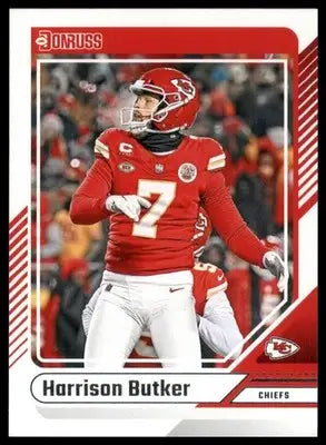 2024 Donruss Harrison Butker 239 Kansas City Chiefs - Football Card Single
