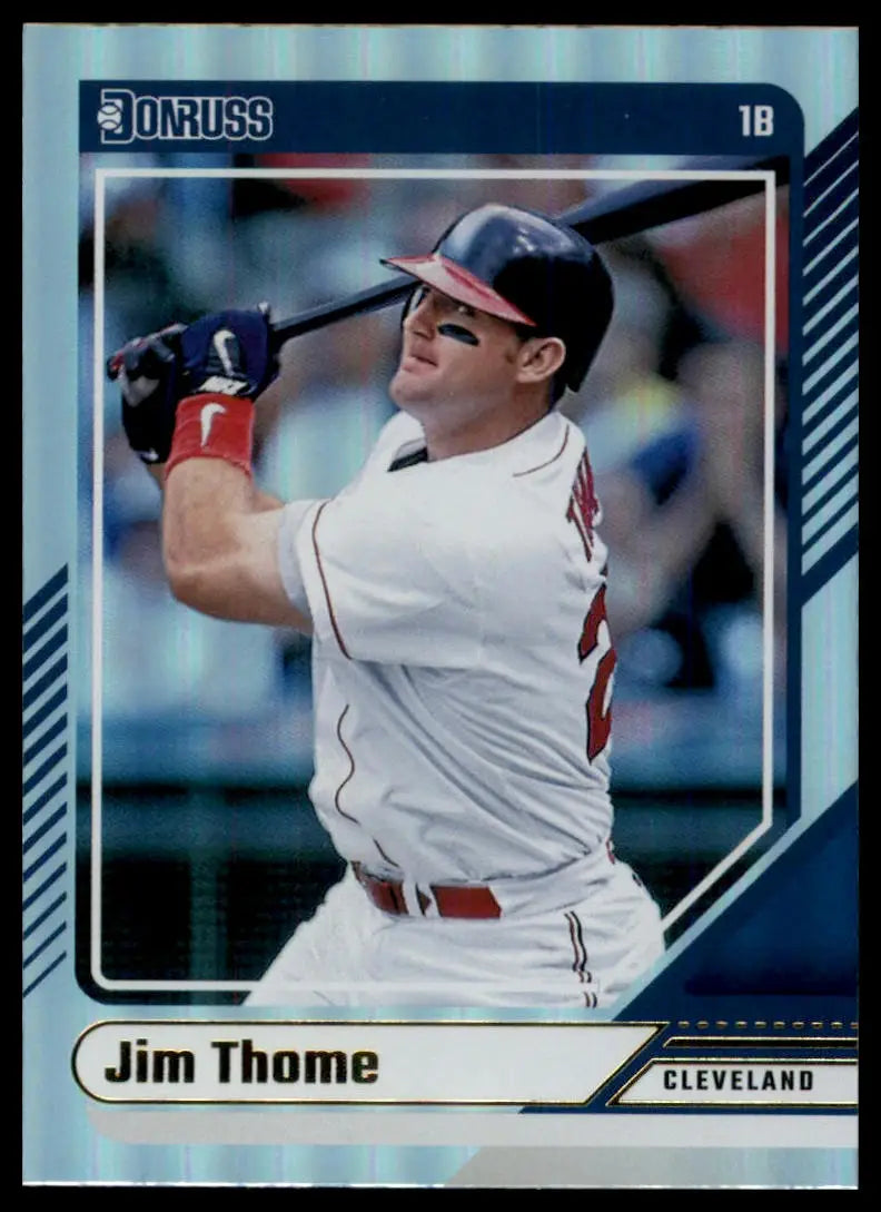 2024 Donruss - Holo Jim Thome 44 Cleveland Indians NM - Baseball Card Single