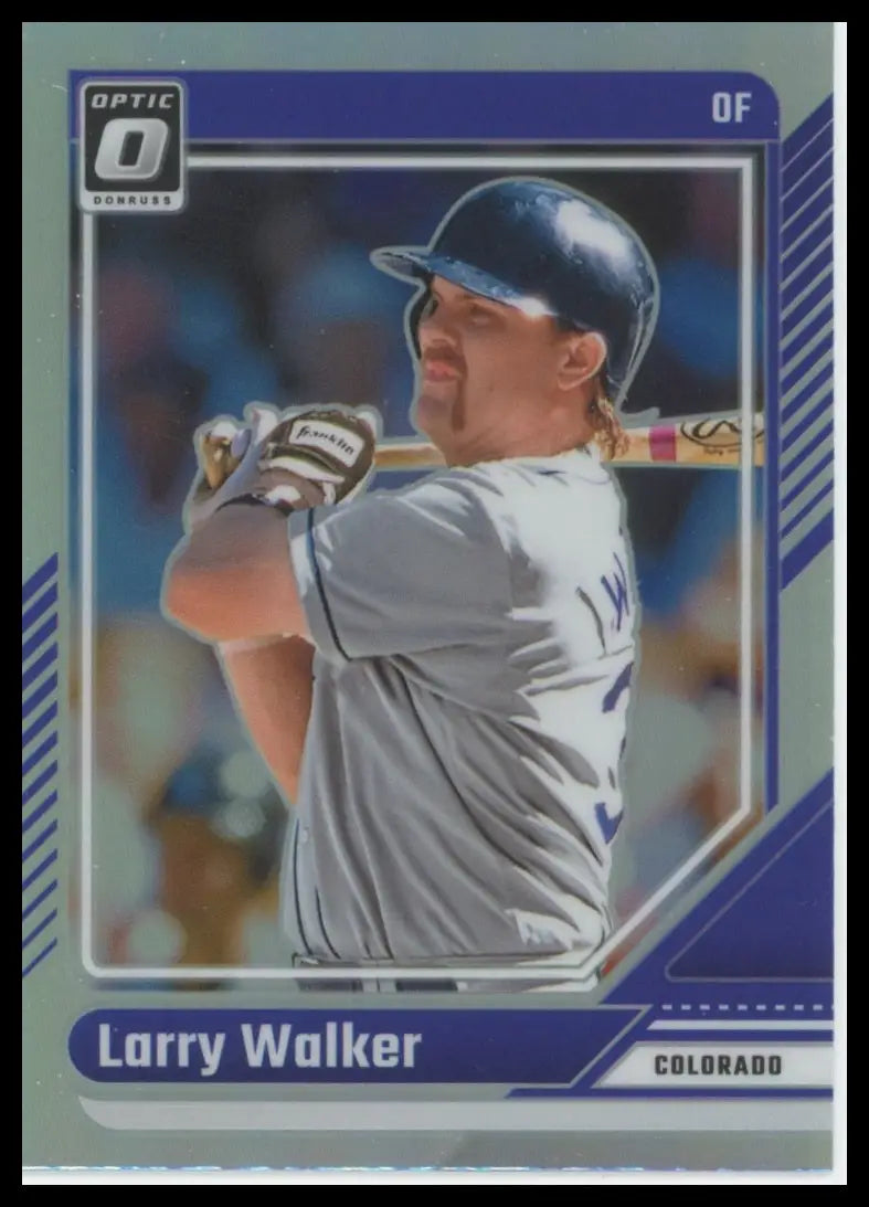 2024 Donruss - Holo Larry Walker 17 Colorado Rockies NM - Baseball Card Single