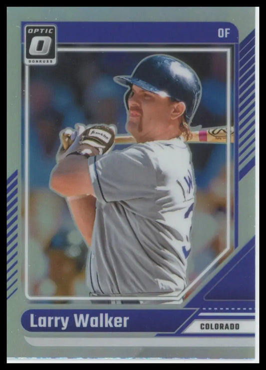 2024 Donruss - Holo Larry Walker 17 Colorado Rockies NM - Baseball Card Single