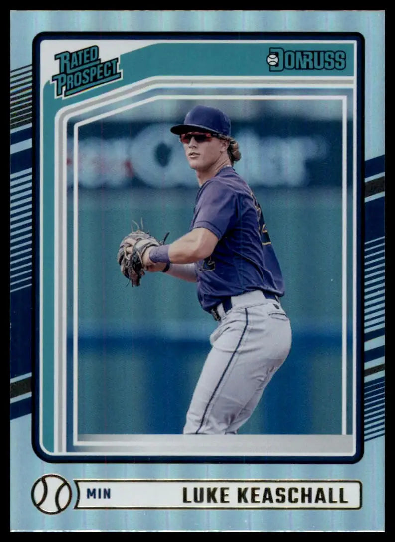 2024 Donruss - Holo Luke Keaschall 152 Minnesota Twins NM - Baseball Card Single