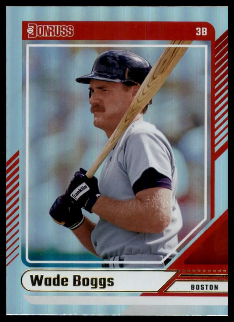 2024 Donruss - Holo Wade Boggs 51 Boston Red Sox NM - Baseball Card Single