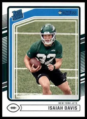 2024 Donruss Isaiah Davis RC 386 New York Jets - Football Card Single