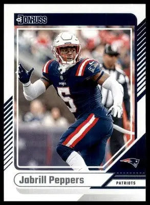 2024 Donruss Jabrill Peppers 296 New England Patriots - Football Card Single