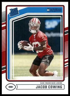 2024 Donruss Jacob Cowing RC 378 San Francisco 49ers - Football Card Single