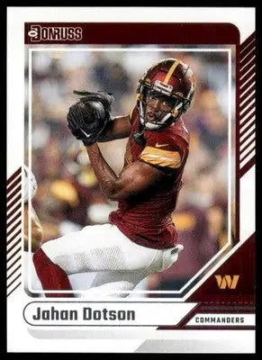 2024 Donruss Jahan Dotson 44 Washington Commanders - Football Card Single