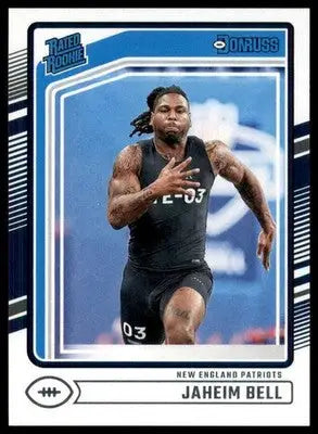 2024 Donruss Jaheim Bell RC 337 New England Patriots - Football Card Single