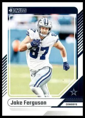 2024 Donruss Jake Ferguson 154 Dallas Cowboys - Football Card Single