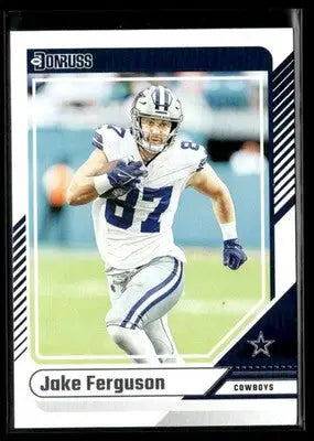 2024 Donruss Jake Ferguson #154 Dallas Cowboys