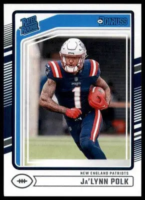 2024 Donruss Ja’Lynn Polk RC 373 New England Patriots - Football Card Single