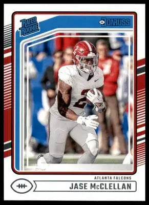 2024 Donruss Jase McClellan RC 375 Atlanta Falcons - Football Card Single