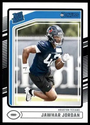 2024 Donruss Jawhar Jordan RC 390 Houston Texans - Football Card Single