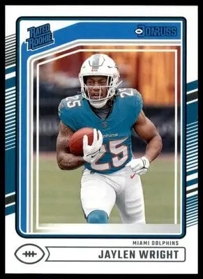 2024 Donruss Jaylen Wright RC 344 Miami Dolphins - Football Card Single