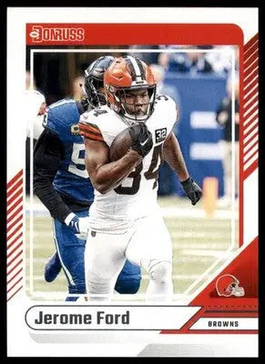 2024 Donruss Jerome Ford 136 Cleveland Browns - Football Card Single