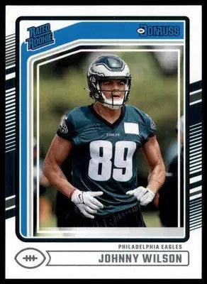 2024 Donruss Johnny Wilson RC 307 Philadelphia Eagles - Football Card Single