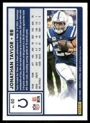 2024 Donruss Jonathan Taylor #60 Football - Football Card Single
