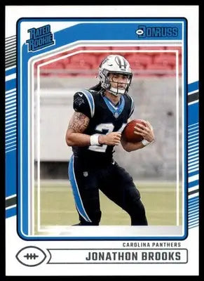 2024 Donruss Jonathon Brooks RC 354 Carolina Panthers - Football Card Single