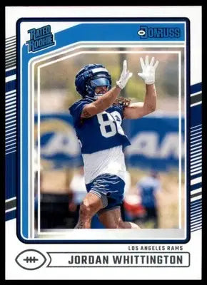 2024 Donruss Jordan Whittington RC 352 Los Angeles Rams - Football Card Single