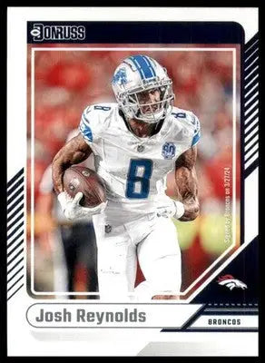 2024 Donruss Josh Reynolds 294 Denver Broncos - Football Card Single