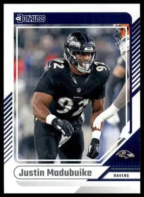 2024 Donruss Justin Madubuike 49 Baltimore Ravens - Football Card Single
