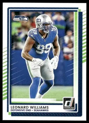 2024 Donruss Leonard Williams #136 Football - Football Card Single
