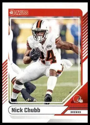2024 Donruss Nick Chubb 107 Cleveland Browns - Football Card Single