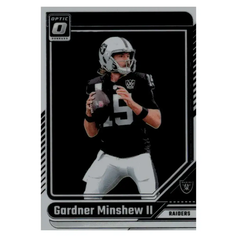 2024 Donruss Optic #100 Gardner Minshew II NM-MT Las Vegas Raiders Football Card - Football Card Single