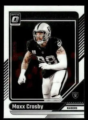 2024 Donruss Optic #105 Maxx Crosby - Football Card Single