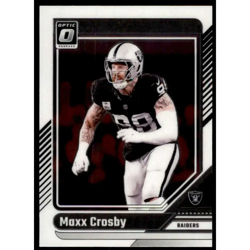 2024 Donruss Optic #105 Maxx Crosby NM-MT Las Vegas Raiders Football Card - Football Card Single