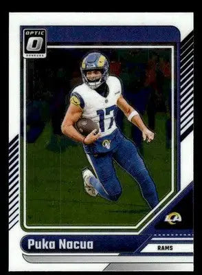2024 Donruss Optic #115 Puka Nacua Los Angeles Rams - Football Card Single