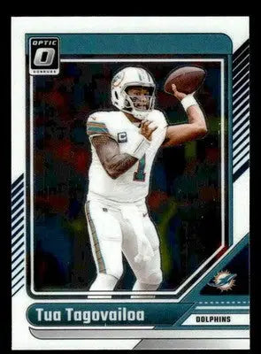 2024 Donruss Optic #120 Tua Tagovailoa Miami Dolphins - Football Card Single