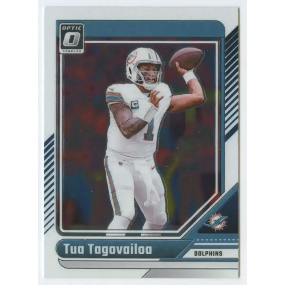 2024 Donruss Optic #120 Tua Tagovailoa NM-MT Miami Dolphins Football Card - Football Card Single