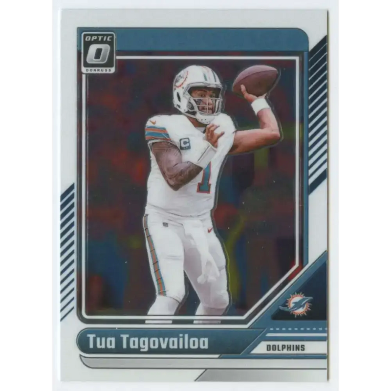 2024 Donruss Optic #120 Tua Tagovailoa NM-MT Miami Dolphins Football Card - Football Card Single