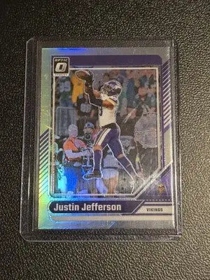 2024 Donruss Optic #130 Justin Jefferson Holo - Football Card Single