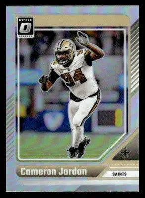 2024 Donruss Optic #144 Cameron Jordan - Football Card Single