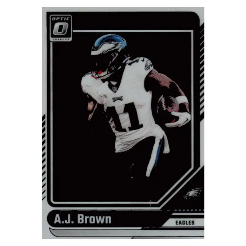 2024 Donruss Optic #160 A.J. Brown NM-MT Philadelphia Eagles Football Card - Football Card Single