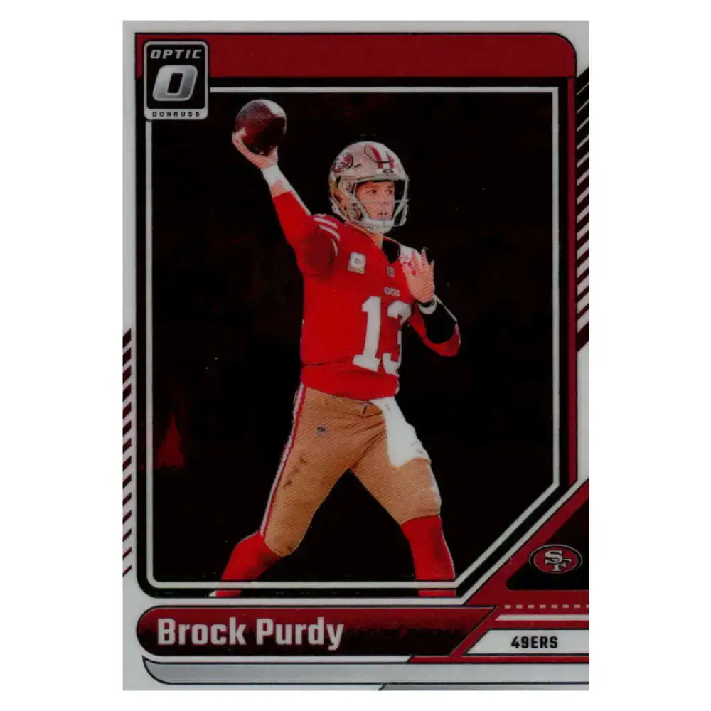 2024 Donruss Optic #170 Brock Purdy NM-MT San Francisco 49ers Football Card - Football Card Single