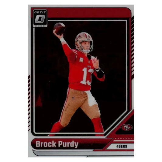 2024 Donruss Optic #170 Brock Purdy NM-MT San Francisco 49ers Football Card - Football Card Single