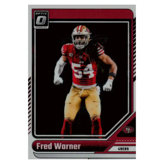 2024 Donruss Optic #175 Fred Warner NM-MT San Francisco 49ers Football Card - Football Card Single