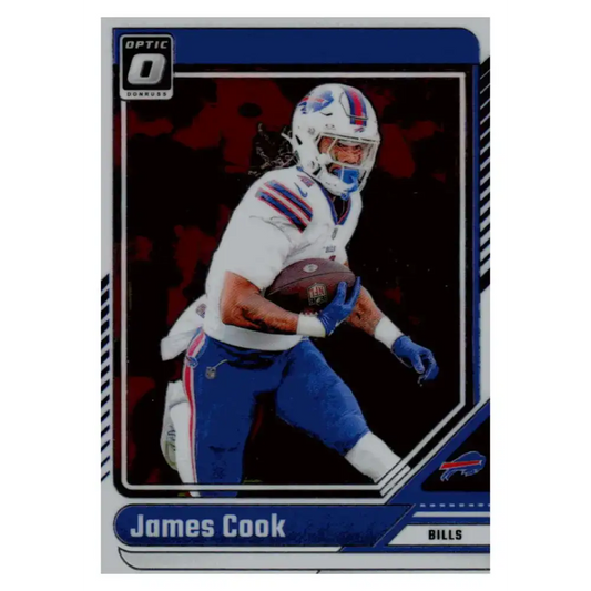 2024 Donruss Optic #20 James Cook NM-MT Buffalo Bills Football Card - Football Card Single