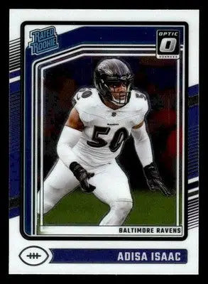 2024 Donruss Optic #202 Adisa Isaac - Football Card Single