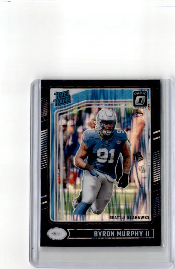 2024 Donruss Optic #217 Byron Murphy II Purple Shock - Football Card Single