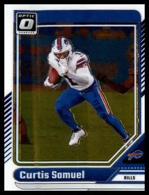 2024 Donruss Optic #22 Curtis Samuel - Football Card Single