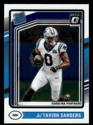 2024 Donruss Optic #244 Ja’Tavion Sanders - Football Card Single
