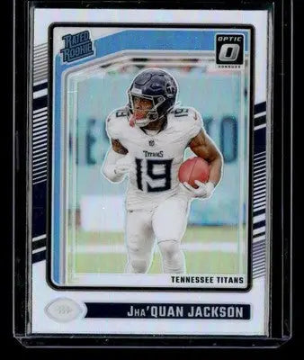 2024 Donruss Optic #253 Jha’Quan Jackson Holo - Football Card Single