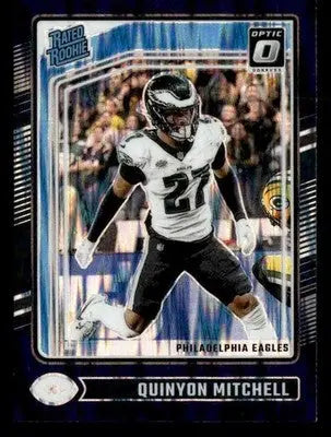 2024 Donruss Optic #282 Quinyon Mitchell Purple Shock - Football Card Single