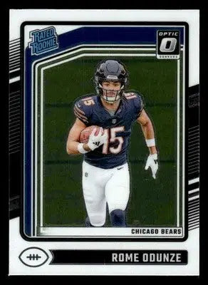 2024 Donruss Optic #286 Rome Odunze - Football Card Single